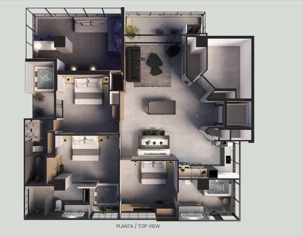 apartment layout