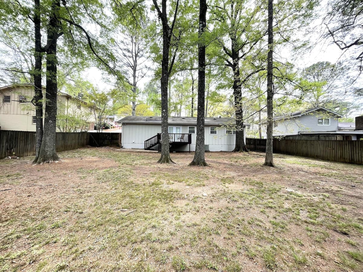 Back Exterior & Yard