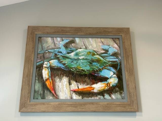 The native blue crab!