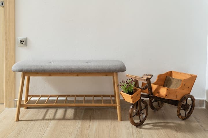 Here you can place your luggage.