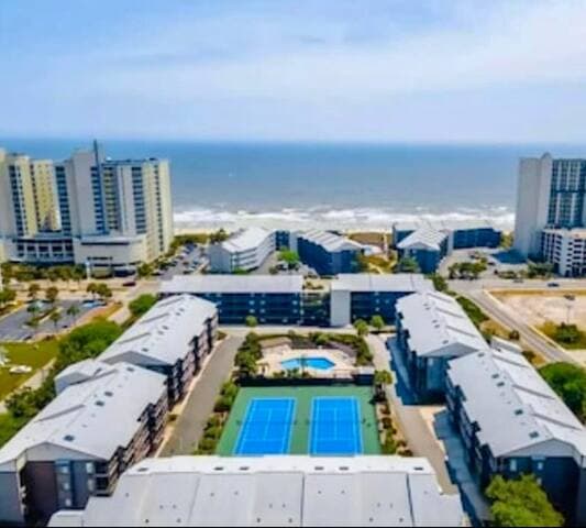 Drone view of complex