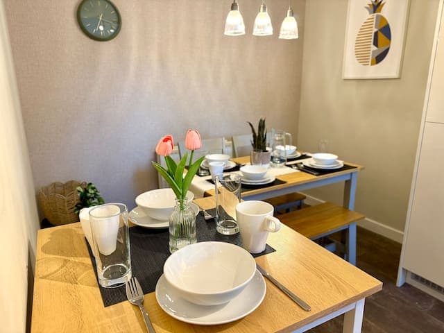 Comfy 3Br for Workers & Families