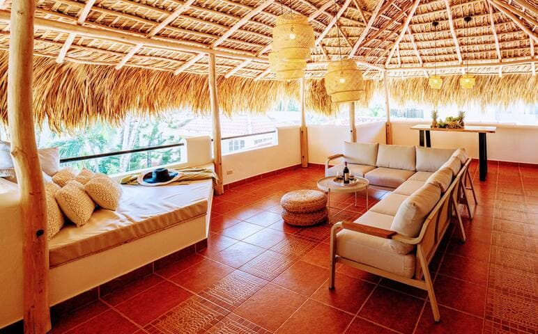 50 Steps to Private Beach Poolside Rooftop Terrace