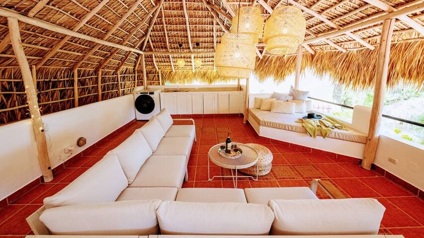 50 Steps to Private Beach Poolside Rooftop Terrace