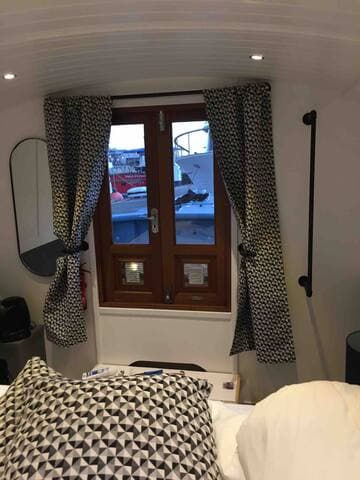 Bedroom with access to front deck.