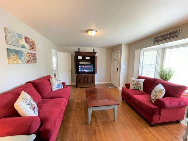 Spacious living room