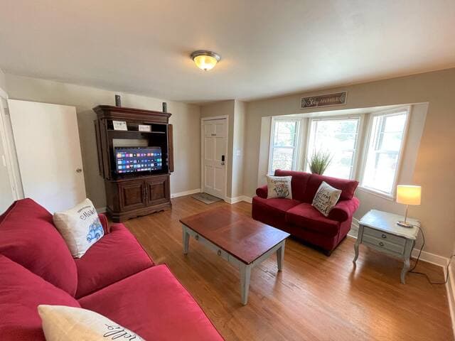 Spacious living room