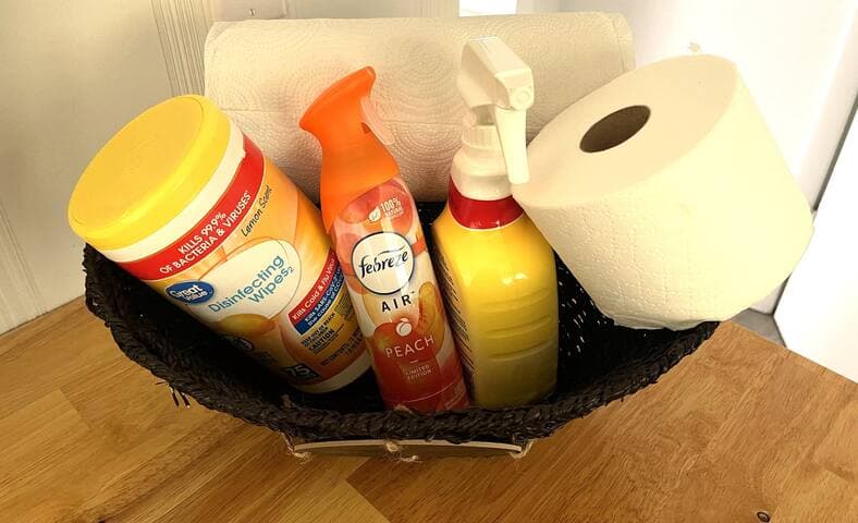Welcome Basket of Essentials