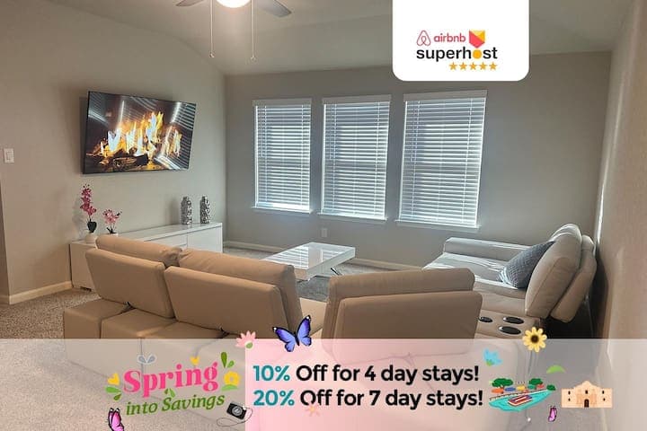 Whether you're enjoying a movie, new series together, or simply hanging out, this space becomes a sanctuary where memories are made. The mix of comfort, technology, and shared moments makes it an unforgettable experience with those who matter most.