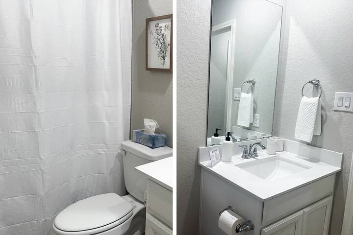 Third Bath in the second floor near to the Family Room.
