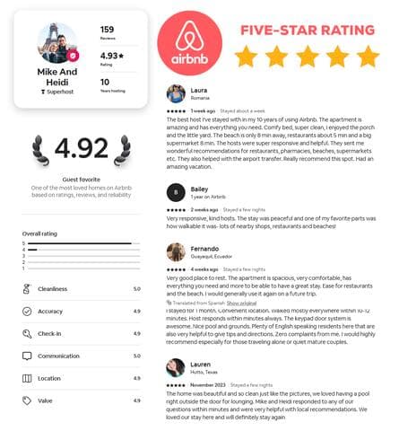 Guests β€οΈ us, and we β€οΈ love taking care of them.