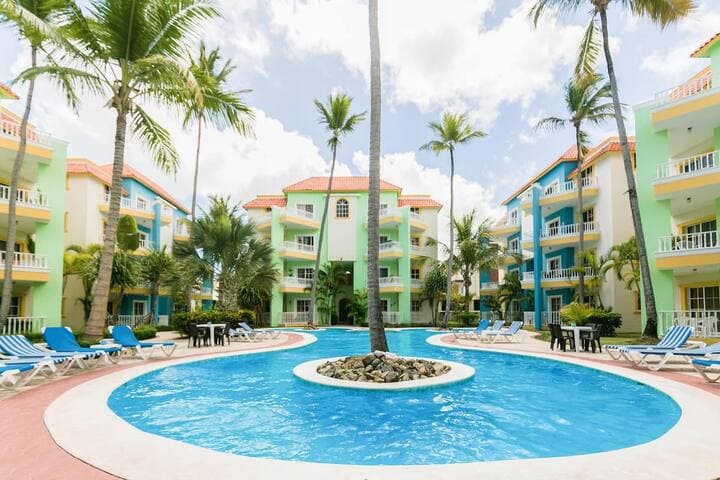 Enjoy the pool with plenty of seating all around so you can socialize or simply relax in your own personal space.