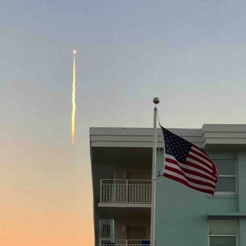 Rocket launches from these front row seats never get old! You can catch these views right from our balcony!