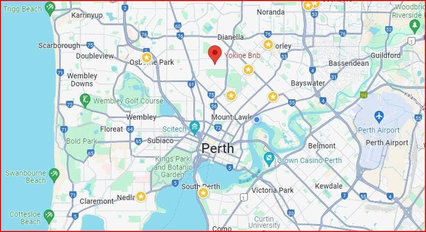 Central close to beach winery hills pools best schools in PERTH private and public