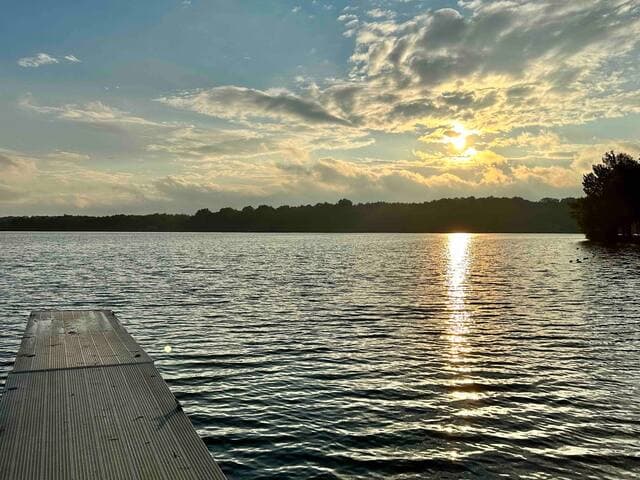 Beach #4 has a boat launch and it’s a great spot to catch a beautiful sunset