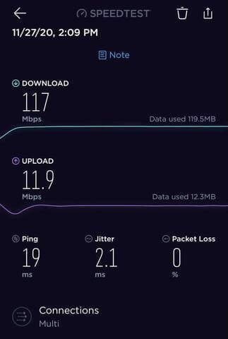 High speed internet available for those who may need to do a little work!