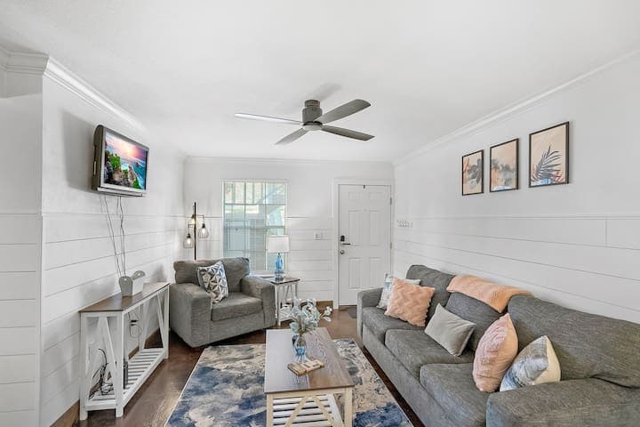 Historic District Gem | Modern 1BR Condo + Parking