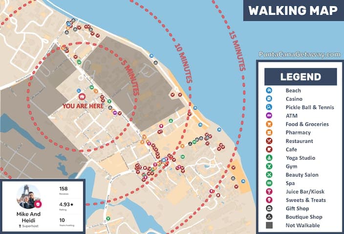 Everything you need/want is just a short walk from your front door.