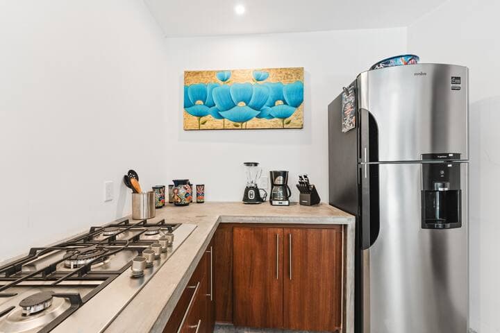 Stylish condo on the pool, near beach at Casa Yaka