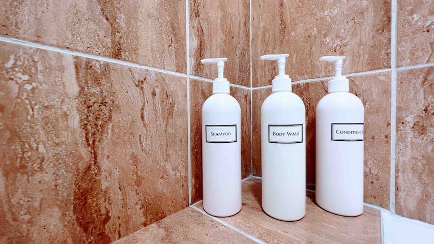 You'll be fully stocked with all the essentials upon arrival.