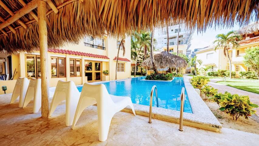 50 Steps to Private Beach Poolside Rooftop Terrace