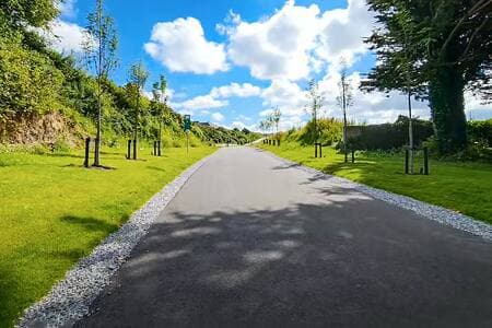 The Youghal Greenway follows a converted railway line for 23 kilometres. Perfect for cycling, walking, or simply enjoying the surroundings, a family-friendly path with plenty of spots to stop and take in the views.