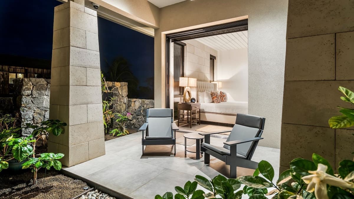 Private lanai off of Bedroom Suite 4