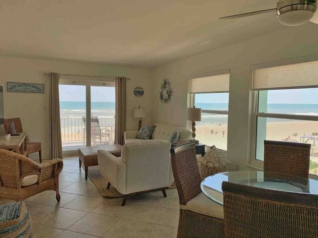 Beach & ocean views from our corner unit are not only unique, but some of the best in the area! People watch, dolphin watch or sunrise watch! We have the views you crave!