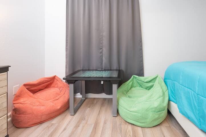 New Infinity table just added to keep the kids busy on rainy days!