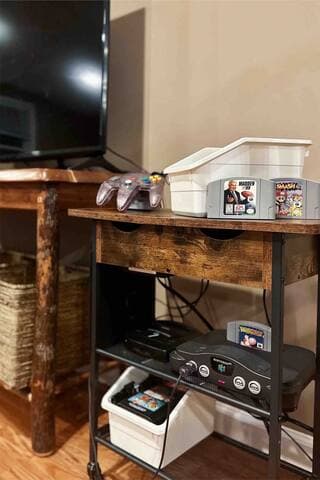 Reliving the days of Sega and N64 is a fun rainy day activity! Games like Sonic, Mario Kart, and Super Smash Bros. are sure to bring back memories!