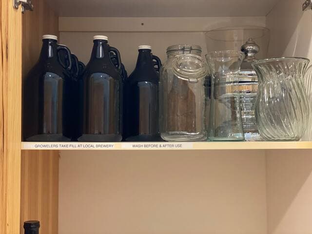 Borrow some growlers to fill up at the local breweries.