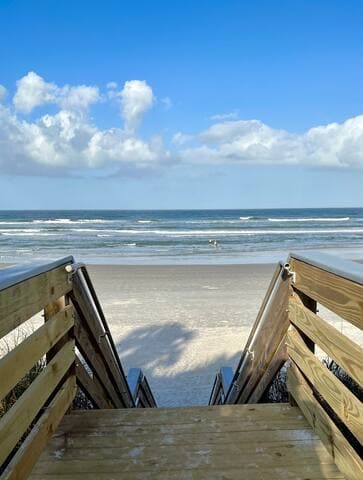 Closest access is just a 6-minute walk from condo door to the no-drive portion of the beach.