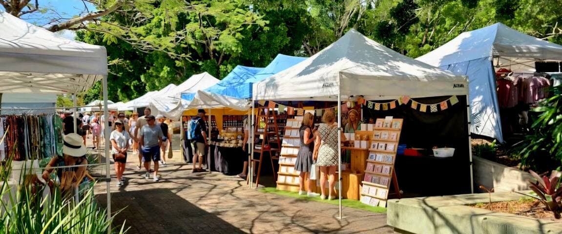 A must to visit Eumundie Market every Wednesday and Saturday from 6am