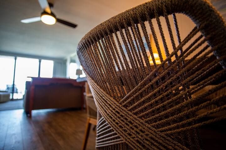 Stylish comfortable dining chairs.