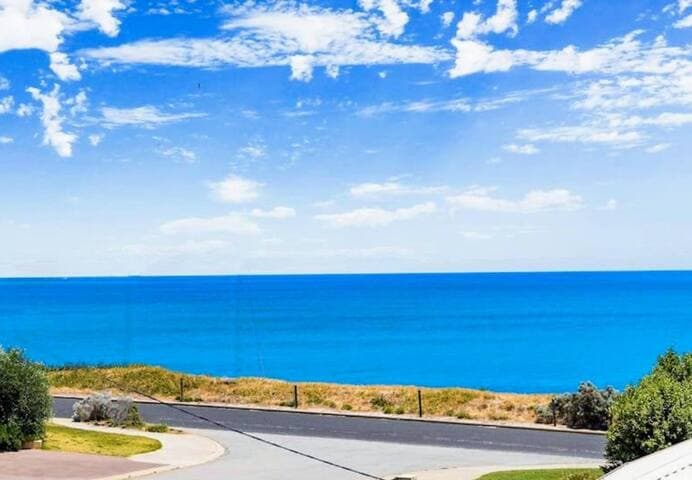 Balcony with ocean view