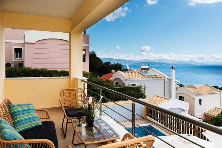 Corfu Sea View Villa Sequoia