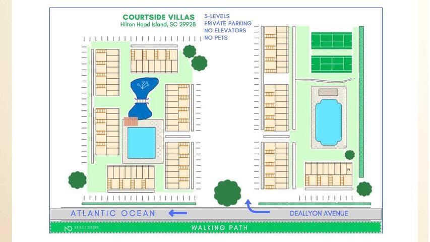 Courtside Villas Property Map