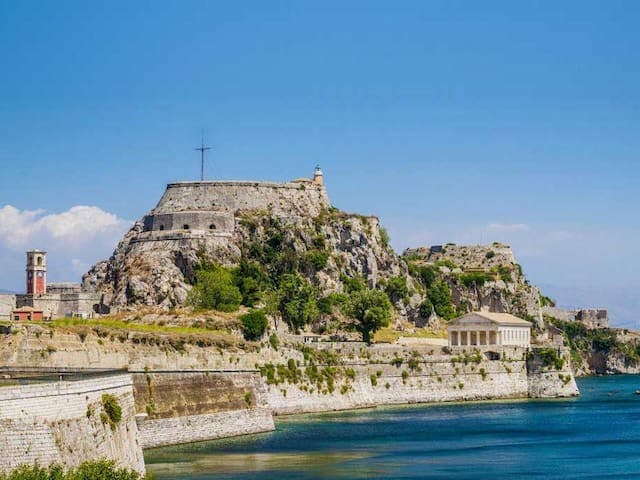 Visit the The Old Fortress of Corfu Town