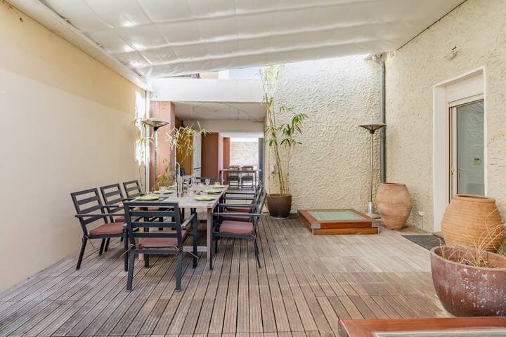 «Maison Gairard» bord de Mer, centre ville, Bandol