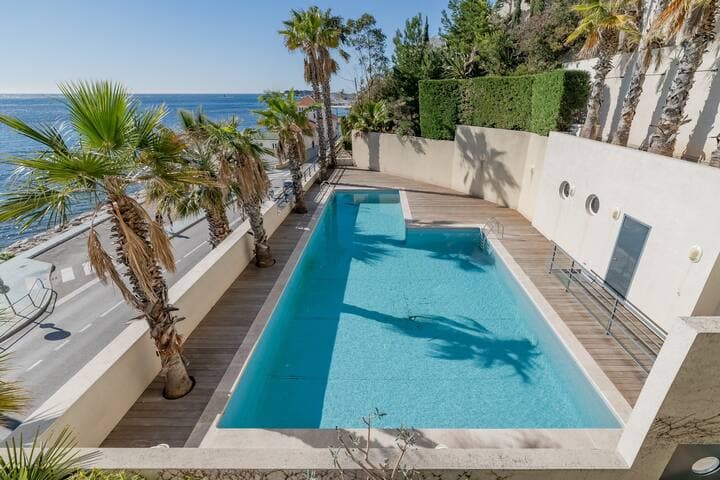 «Maison Gairard» bord de Mer, centre ville, Bandol