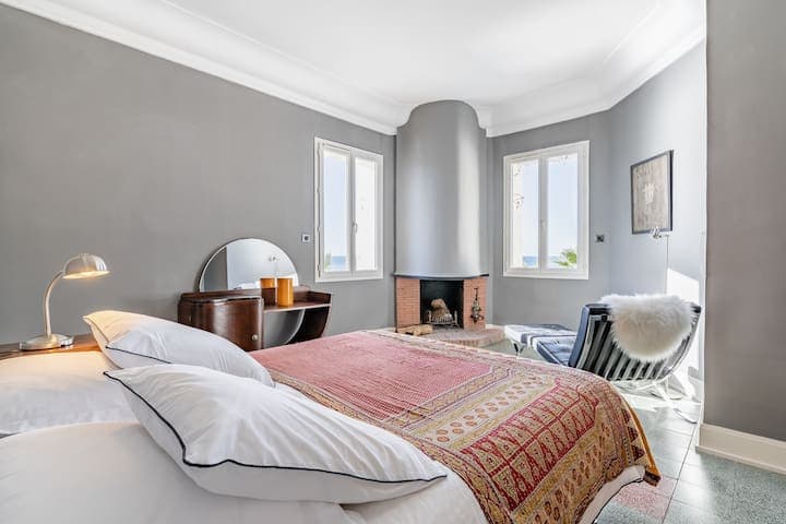 «Maison Gairard» bord de Mer, centre ville, Bandol