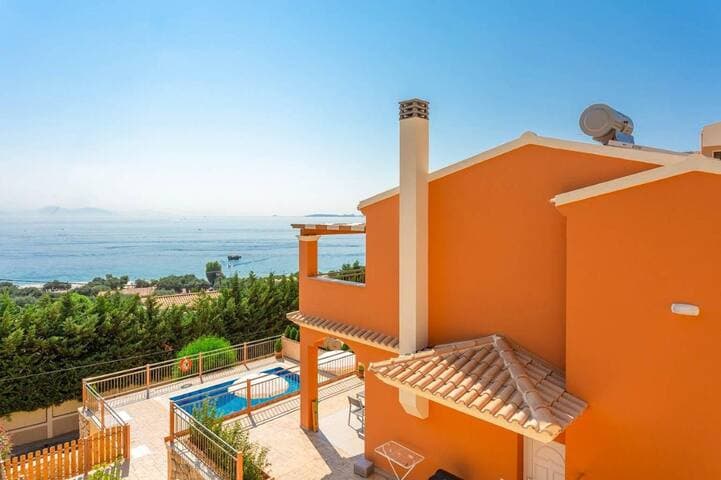 Corfu Sea View Villa Eros