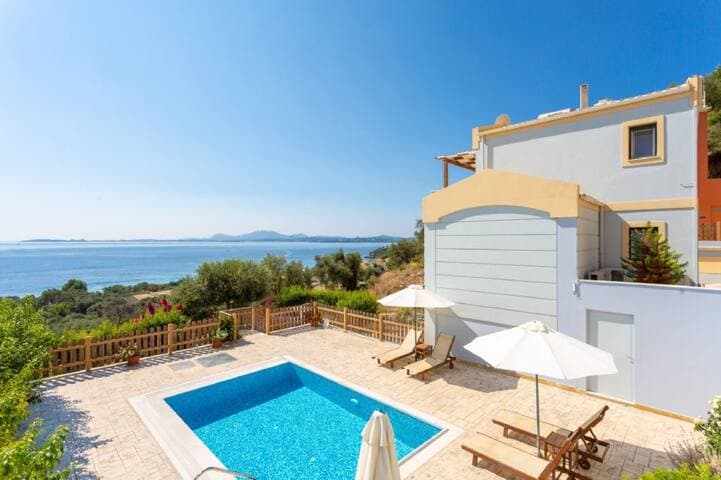 Corfu Sea View Villa Alya