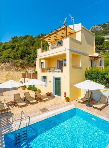 Corfu Sea View Villa Sequoia