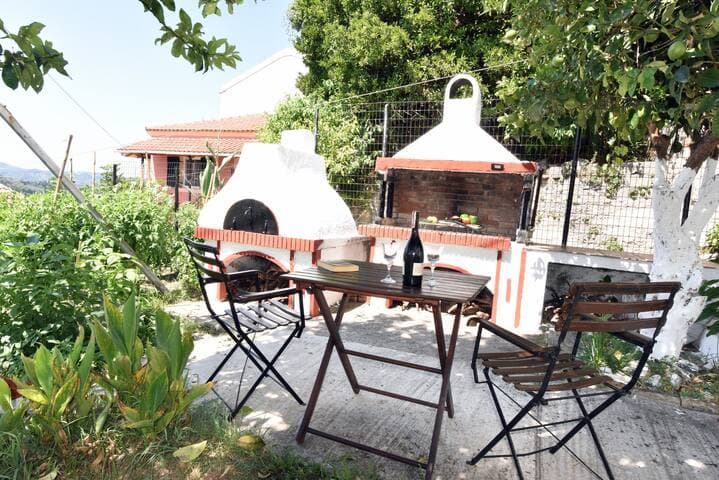 Traditional Cottage on the hillside of Antiperni
