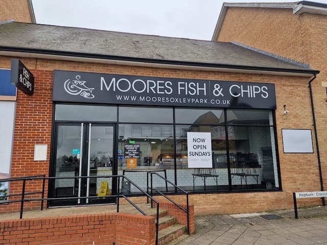 Fish and Chip. 5 Minutes walk