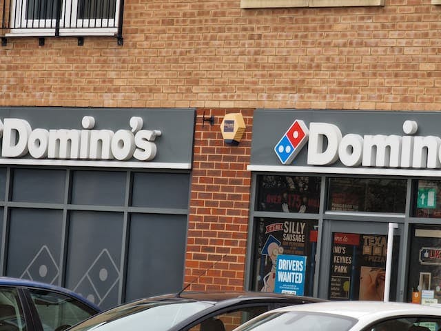 Domino Pizza. 5 Minutes Walk