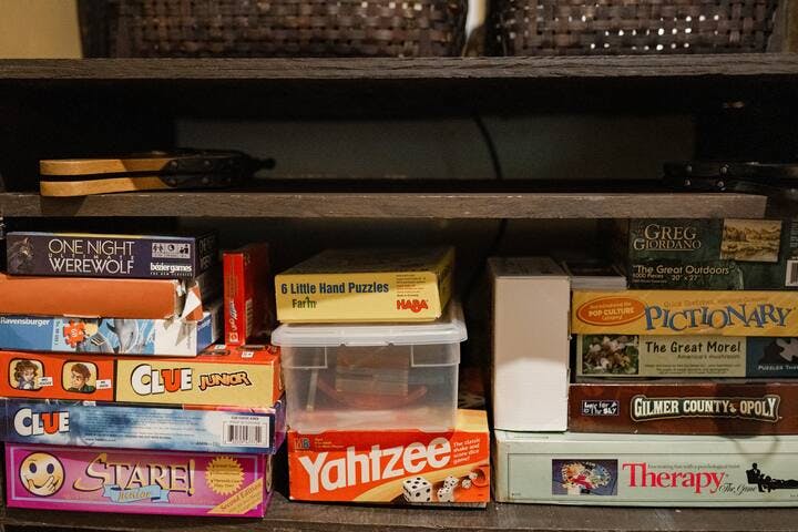 What is a cabin without a few board games?!
