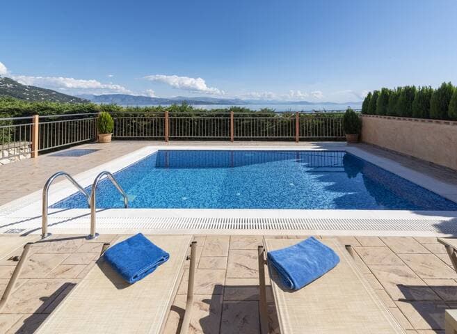 Corfu Sea View Villa Eros
