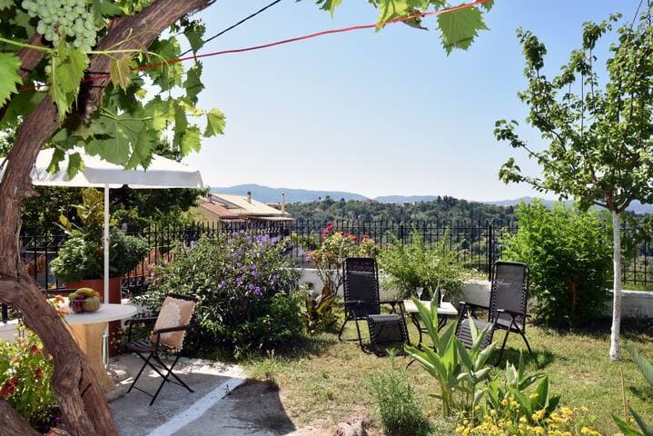 Traditional Cottage on the hillside of Antiperni